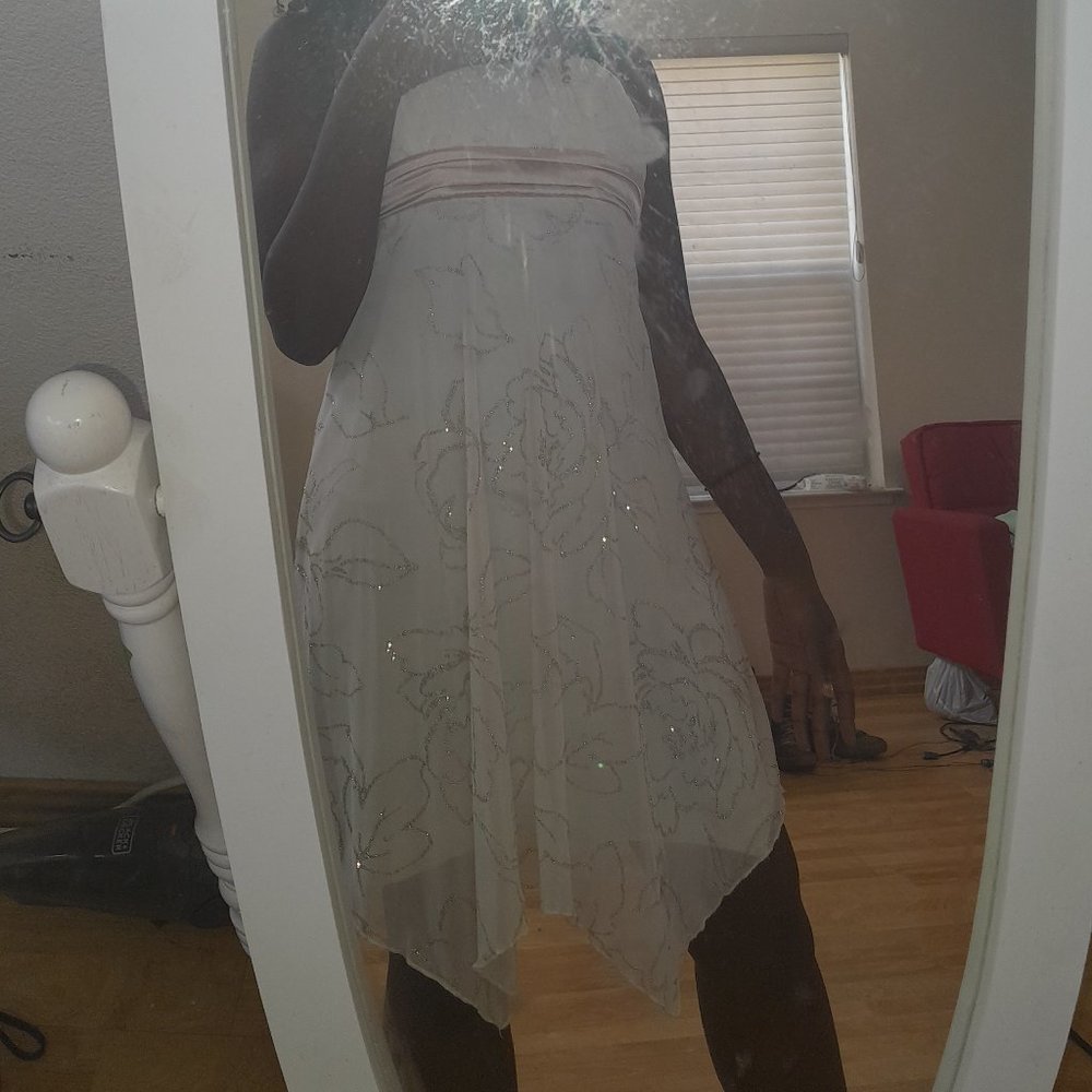 Speechless glitter sleeveless dress